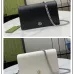 Gucci Black Textured Leather GG Marmont Mini Chain Bag size:20×12×4cm #A54063
