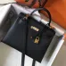 Hermes handbag Black #A42845