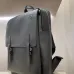 LOEWE Military backpack in soft grained calfskin Anthracite Size:39*28.5*11cm #A49107