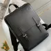 LOEWE Military backpack in soft grained calfskin Anthracite Size:39*28.5*11cm #A49107