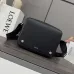 LOEWE XS Leather Pebble Messenger Bag Size:23*18*9cm #A49106