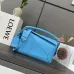 Loewe Calfskin Puzzle 2022 - Blue Handle Bags #A50416