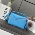 Loewe Calfskin Puzzle 2022 - Blue Handle Bags #A50416