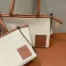 Loewe Canvas Cushion Tote Neutrals Totes Handbags Size:32×26×16cm #A49110