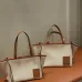 Loewe Canvas Cushion Tote Neutrals Totes Handbags Size:32×26×16cm #A49110
