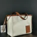 Loewe Canvas Cushion Tote Neutrals Totes Handbags Size:32×26×16cm #A49110
