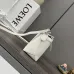 Loewe Mini Puzzle Edge bag in soft grained calfskin Grey #A50417