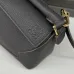 Loewe Mini Puzzle Edge bag in soft grained calfskin Grey #A50417