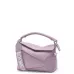 Loewe Small Puzzle Edge Bag In Satin Calfskin in Purple #A50220