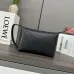 Loewe bag Puzzle Fold wash bag in shiny calfskin Size:22.7*12*15.5cm #A49119