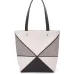 Loewe bag XXL Puzzle Fold tote in canvas jacquard and calfskin Size:25.5*14.5*31.5cm #A49121