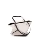 Loewe bag XXL Puzzle Fold tote in canvas jacquard and calfskin Size:25.5*14.5*31.5cm #A49121