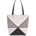 Loewe bag XXL Puzzle Fold tote in canvas jacquard and calfskin Size:25.5*14.5*31.5cm #A49121