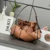 Loewe handbag Interlaced Hobo Bag In Calfskin Size:38*18*17cm #A49128
