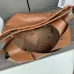 Loewe handbag Interlaced Hobo Bag In Calfskin Size:38*18*17cm #A49128