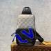 louis vuitton blue LV avenue sling bag leather #999924859