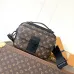 Louis Vuitton S Lock Messenger Bag Macassar Monogram #A49955