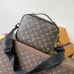 Louis Vuitton S Lock Messenger Bag Macassar Monogram #A49955
