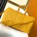 Louis Vuitton Yellow Monogram Coated Canvas Keepall Bandouliere 50 Aged Gold Hardware for Sale #A44622