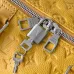 Louis Vuitton Yellow Monogram Coated Canvas Keepall Bandouliere 50 Aged Gold Hardware for Sale #A44622