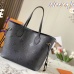 Louis Vuitton AAA Bag Neverfull Empreinte MM Black #A35447