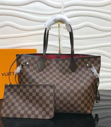 Louis Vuitton Damier Neverfull Tote Handbag 29CM, 32CM, 40CM #A42122