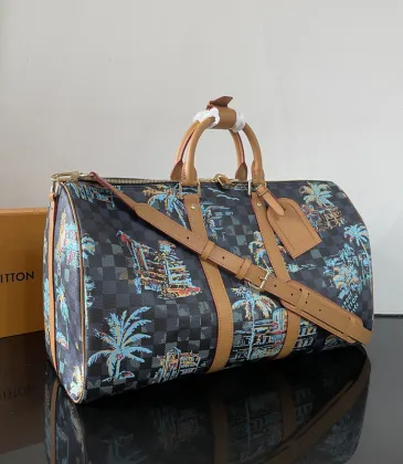  Handbags Keepall Bandoulière 50 Damier Other size:50×29×23cm #A53900