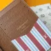 LOUIS VUITTON LV SHW Coin Card Case Chip version White/Blue #A53518