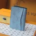 LOUIS VUITTON LV SHW Coin Card Case Chip version White/Blue #A53518