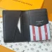 LOUIS VUITTON LV SHW Coin Card Case Chip version White/Blue #A53518