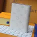 LOUIS VUITTON passport Case Chip version White/Blue #A53522
