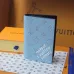 LOUIS VUITTON passport Case Chip version White/Blue #A53522