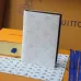 LOUIS VUITTON passport Case Chip version White/Blue #A53522