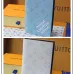 LOUIS VUITTON passport Case Chip version White/Blue #A53522