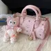 MCM Bag Boston Padlock Size:18×9×9.5cm #A47992