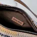 MIUMIU Logo crochet shoulder bag in multicoloured size:25.5×14×10cm #A53542