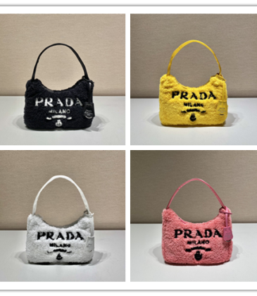  Prada Plush velvet  new style  Bag  #A31059