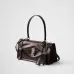 Dark Brown Medium leather handbag #A51644