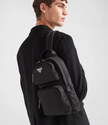 Prada AA+ Black Backpack #A40587