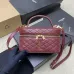 YSL Cosmetic Bag Size:18×11×6.5cm #A48326