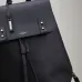 YSL Saint Laurent Sac De Jour Men's Black Grained Leather Backpack #A50336