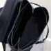 YSL Saint Laurent Sac De Jour Men's Black Grained Leather Backpack #A50336