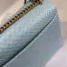 YSL Sunset Crossbody Bag Crocodile Embossed Leather size:22×8×6cm #A53694