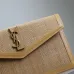 YSL UPTOWN pouch in micro raffia | Saint Laurent size:27×16×2cm #A53696