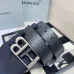 Good Quality Balenciaga Designer Belt Iconic BB Buckle #A46195