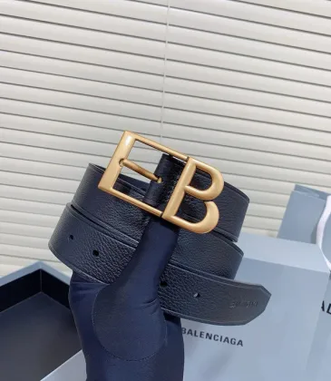 Good Quality Balenciaga Designer Belt Iconic BB Buckle #A46196