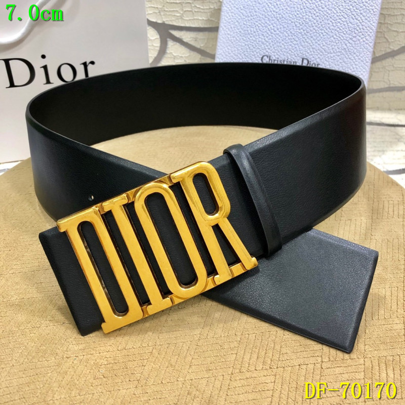 Buy Cheap Dior AAA+ 2019 Leather belts 7CM #9124215 from AAAClothing.is