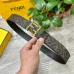 Fendi AAA+ Belts Cuoio Romano Width:4.0cm #A48489