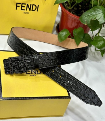 Fendi AAA+ Leather Belts Wide 4cm #A33413
