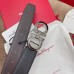 Ferragamo AAA+ Leather Belts Wide 3.5cm #A33403